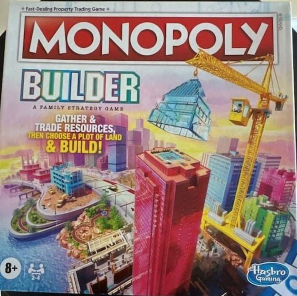 Hasbro Monopoly Builder Family Strategy Board Game